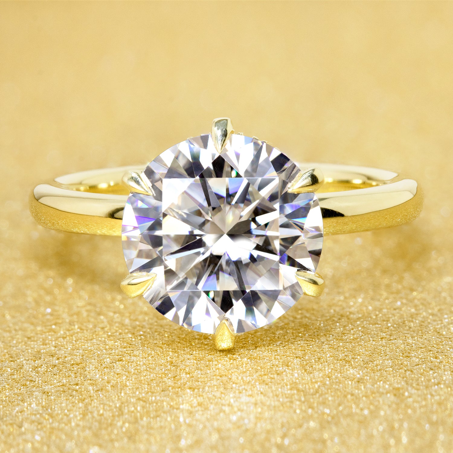 Beautiful eco-friendly, sustainable and affordable luxury fine jewelry that is handcrafted in Los Angeles. View and shop our stunning engagement ring selections of the center carat size starting from 3 carats.