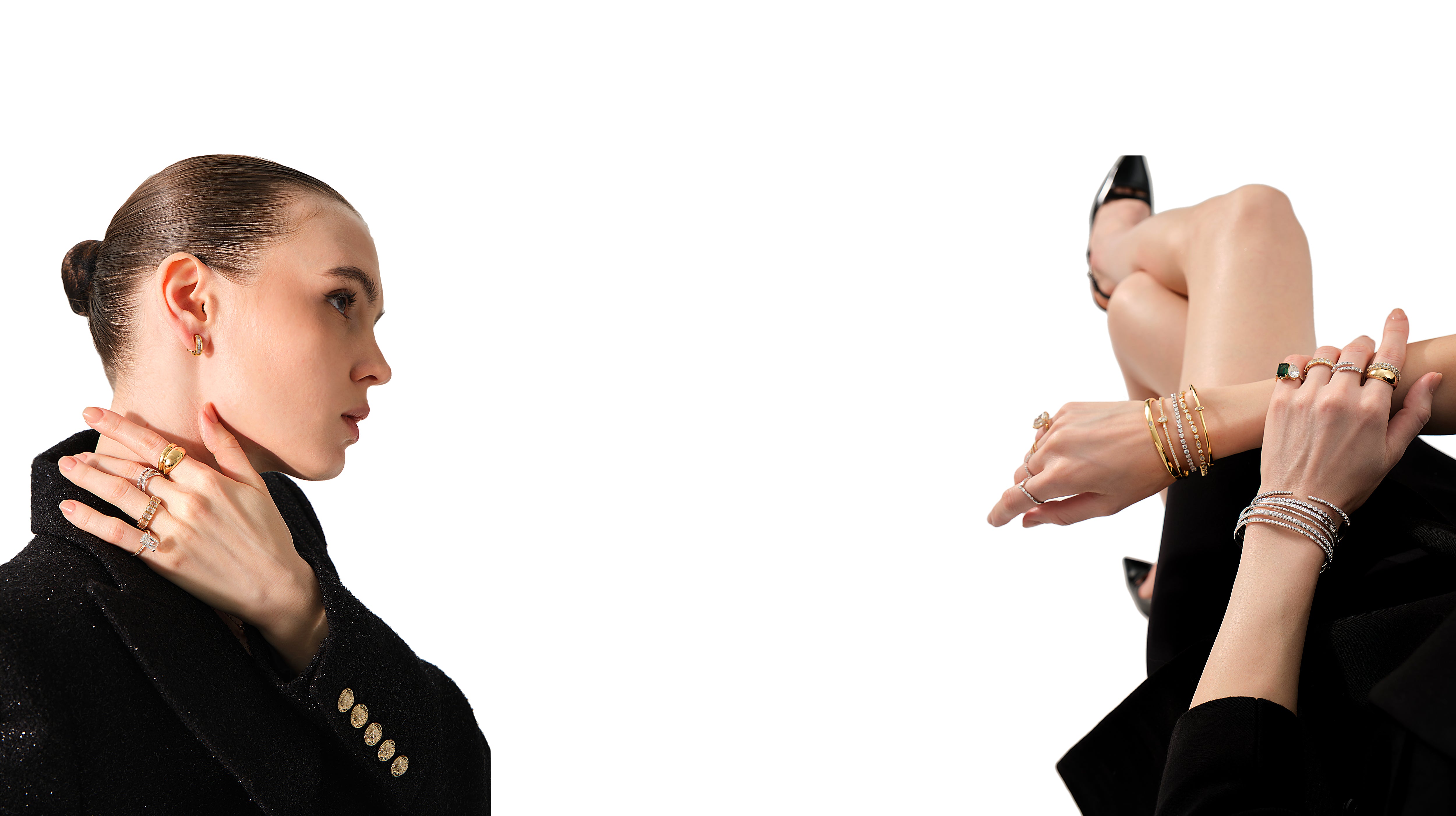 Curated Fine Jewelry and Bridal Jewelry by Earthena Jewelry of Beverly Hills.