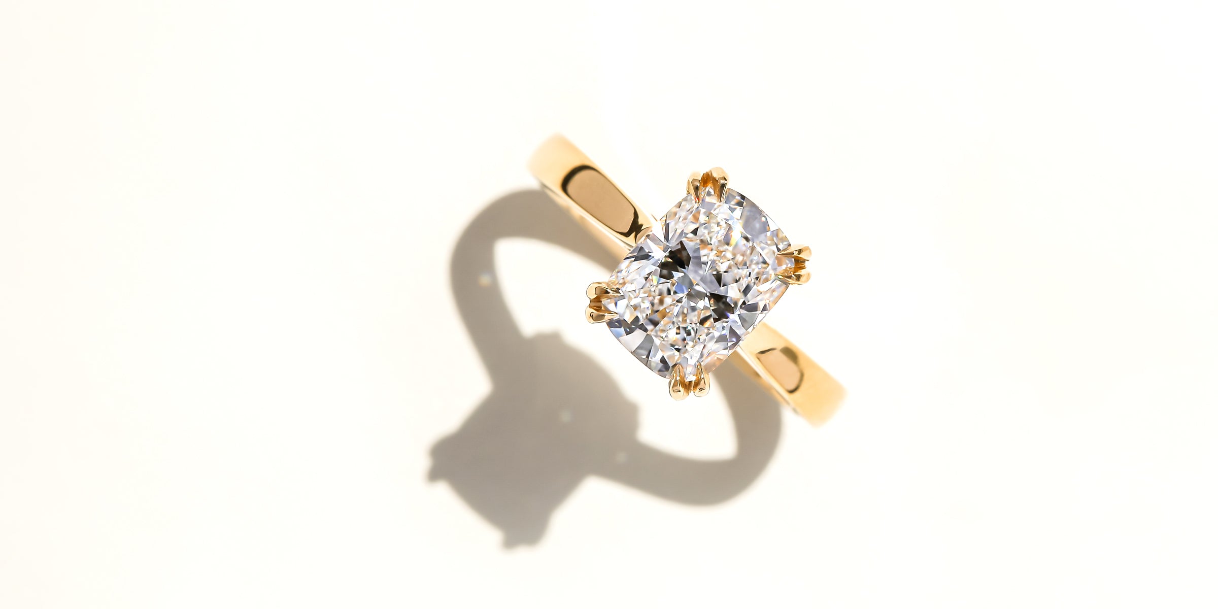 The Eva Luxe Engagement Ring engagement ring upgrade program only by Earthena Jewelry of Beverly Hills.