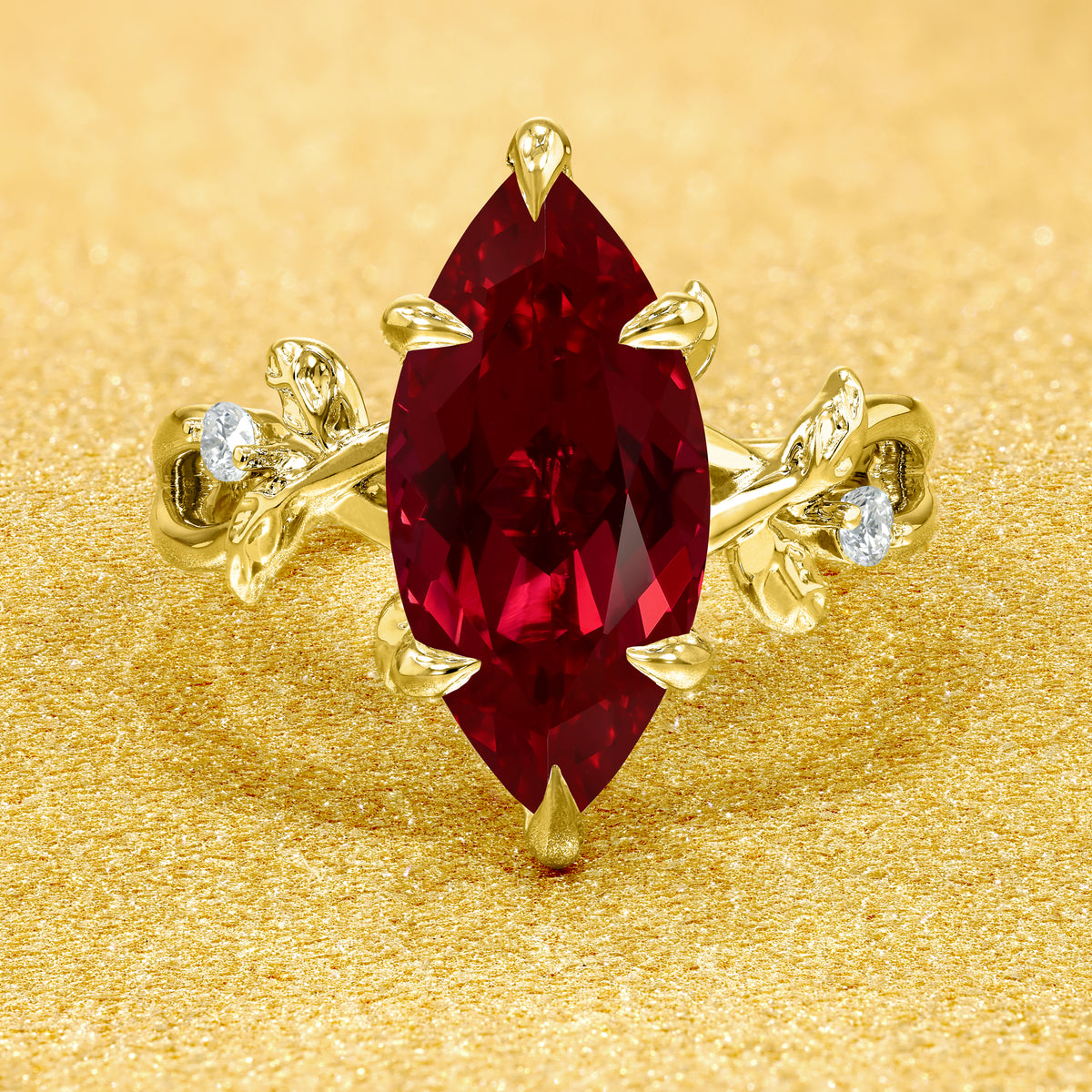 Ruby Engagement Rings - Bold, Romantic & Timeless Designs | Earthena